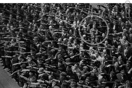 Negó el saludo a Hitler Negó el saludo a Hitler