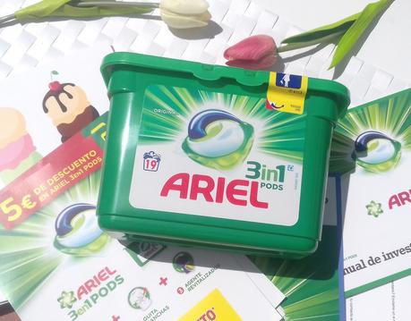 Proyecto Ariel 3en1 PODS cupones