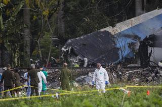 Blog Cuba Isla Mía accidente aéreo La Habana-Holguín