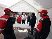 Supervisan funcionamiento campamentos grupo tláloc