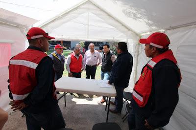 SUPERVISAN FUNCIONAMIENTO DE LOS CAMPAMENTOS DEL GRUPO TLÁLOC