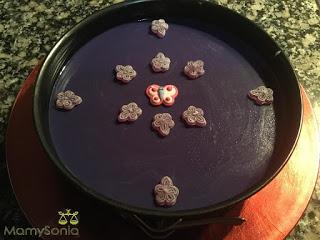TARTA DE CARAMELOS VIOLETA EN THERMOMIX Y TRADICIONAL TARTA DE CARAMELOS VIOLETA EN THERMOMIX Y TRADICIONAL