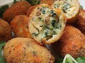 RECETA Croquetas espinacas pollo champiñones