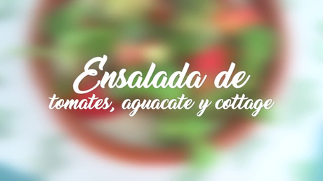 MASMUSCULO CHEF:ENSALADA DE TOMATES, AGUACATE Y COTTAGE MASMUSCULO CHEF:ENSALADA DE TOMATES, AGUACATE Y COTTAGE