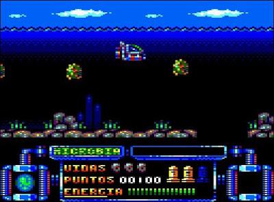 'Galactic Tomb' para Amstrad CPC disponible en formato cinta