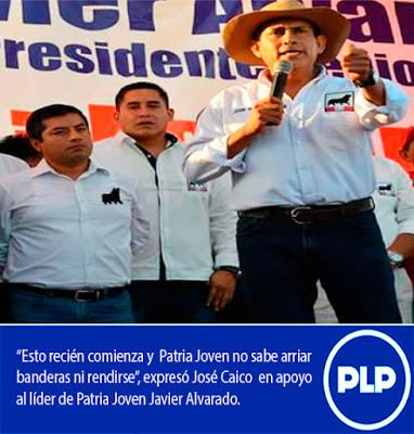 José Caico: PATRIA JOVEN ESTÁ MÁS FUERTE QUE NUNCA... José Caico: PATRIA JOVEN ESTÁ MÁS FUERTE QUE NUNCA...