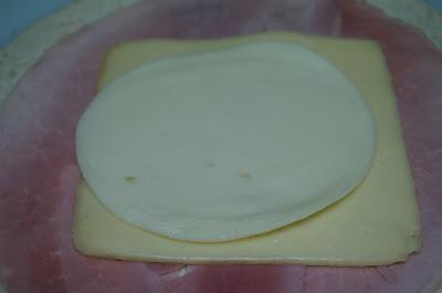 Tortitas de jamón y queso