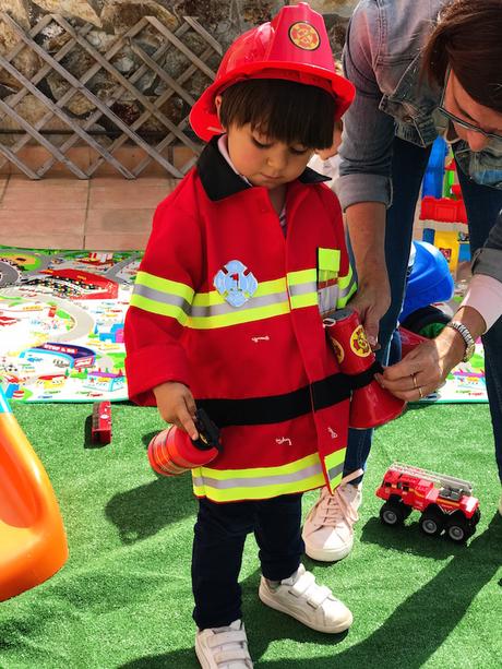 Tercer cumpleaños arturo bombero