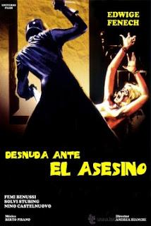 DESNUDA ANTE EL ASESINO (Nude per l'assassino (Assassino per fotomodelle)) (Italia, 1975) Giallo, Intriga, Suspense
