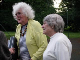Jan Morris y su mujer Elizabeth