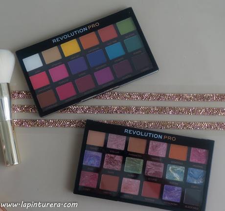 Super haul Make up Revolution: labios, rostro y ojos 07 paletas