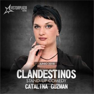 Una mujer ‘conversante’ en Clandestinos stand up comedy en el Astor Plaza