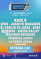 Chanquete World Music 2018 Chanquete World Music 2018