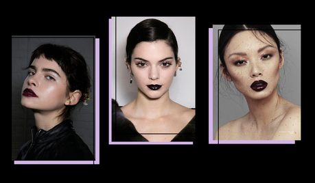 tendencias maquillaje otoño invierno tendencia labios oscuros otoño invierno