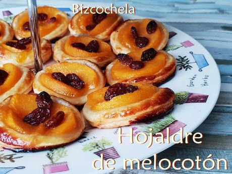 HOJALDRE DE MELOCOTÓN HOJALDRE DE MELOCOTÓN