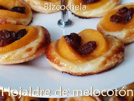 HOJALDRE DE MELOCOTÓN HOJALDRE DE MELOCOTÓN