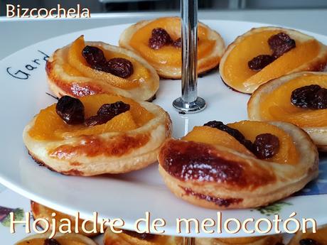 HOJALDRE DE MELOCOTÓN HOJALDRE DE MELOCOTÓN