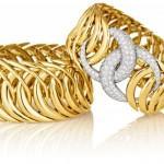 Brazalete en oro y brillantes