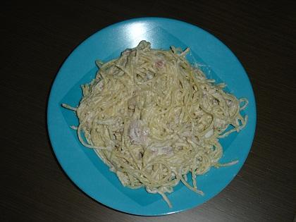 Espaguetis carbonara