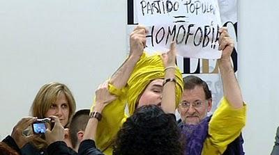 Protesta contra los 2.000 días del recurso al matrimonio gay del PP