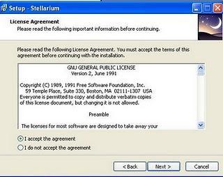 como instalar Stellarium