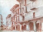 Plazas Jaca Catedral hacia 1930