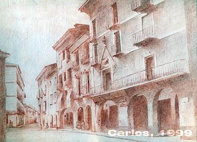 Plazas de Jaca / Catedral hacia 1930