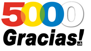 ESTE SÁBADO CUMPLIMOS 4 MESES EN EL BLOGER Y YA SUPERAMOS LAS 5,000 VISITAS !!