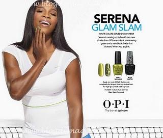 Glam Slam de OPI y Serena Williams