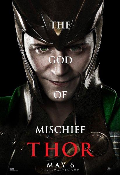 Posters de los protagonistas de Thor
