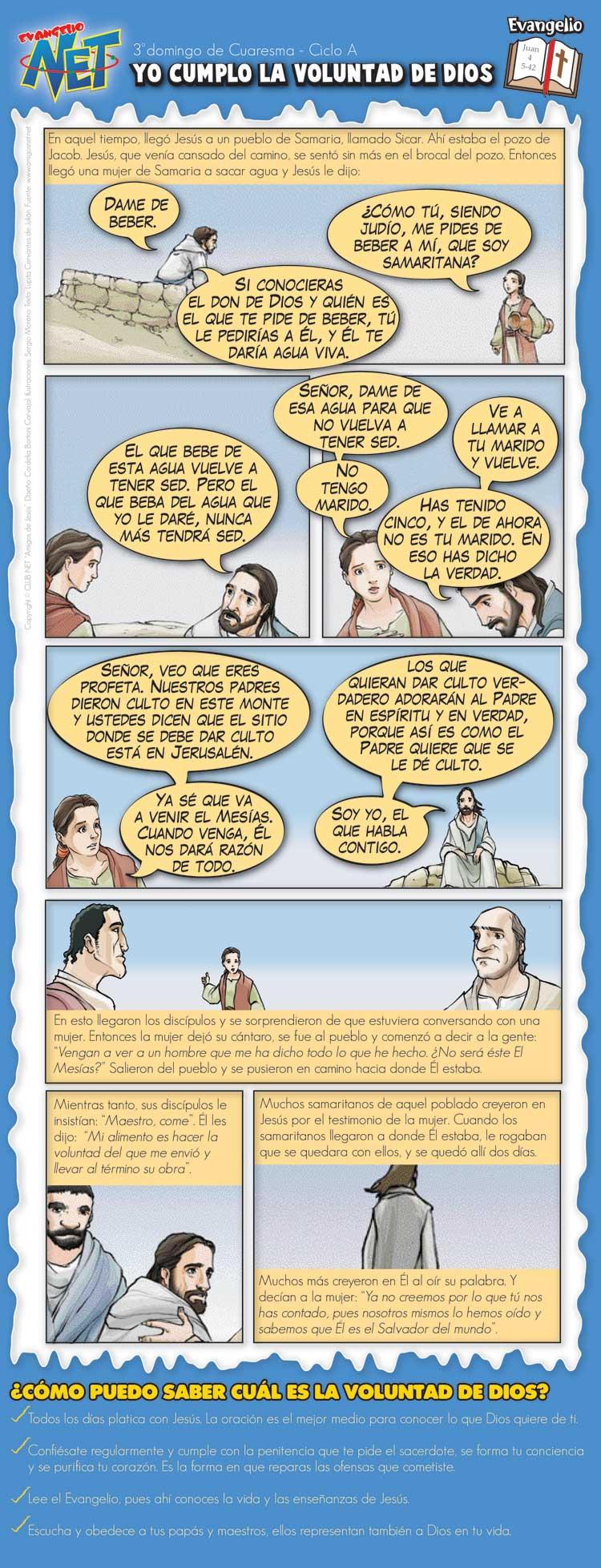 Evangelio Dominical: 27 de Marzo del 2011 (Tercer domingo de Cuaresma)