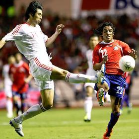 China empata en Costa Rica( 2-2)