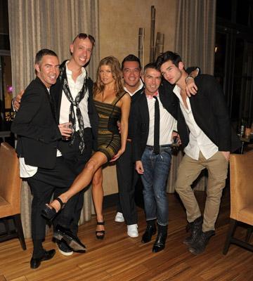 Fergie, de Hervé Leger, celebró su cumpleaños en Las Vegas. Fergie celebrates her birthday