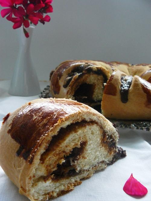 rosca rellena con merengue | daring bakers marzo 2011