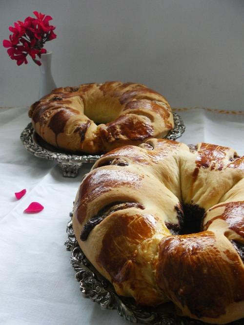 rosca rellena con merengue | daring bakers marzo 2011