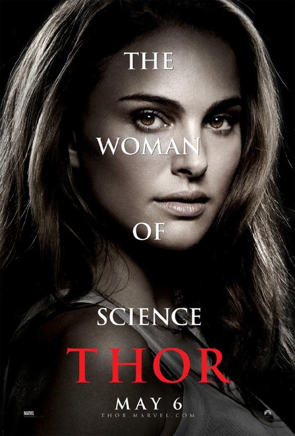 Natalie Portman en nuevo cartel de Thor.