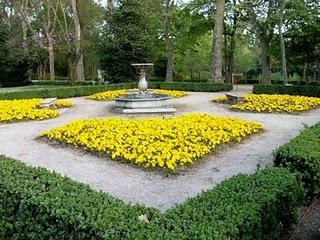 El jardín del Capricho en Madrid.