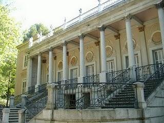 El jardín del Capricho en Madrid.