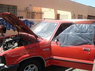 Vandalismo en la colonia Constitución