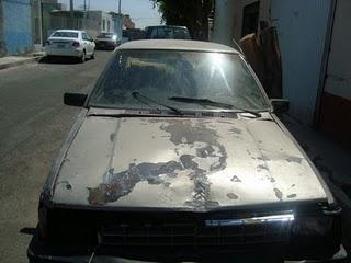 Vandalismo en la colonia Constitución