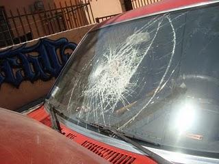 Vandalismo en la colonia Constitución