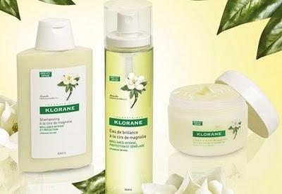 NUEVA LINEA CAPILAR DE KLORANE CON CERA DE MAGNOLIA. NUEVA LINEA CAPILAR DE KLORANE CON CERA DE MAGNOLIA.