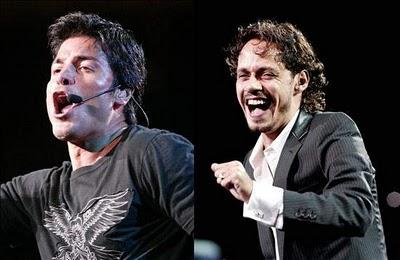 Un éxito el concierto de Chayanne y Marc Anthony