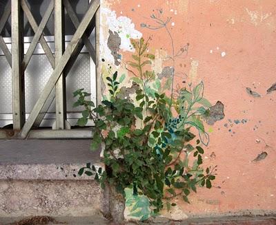 Jardines en las pequeñas grietas