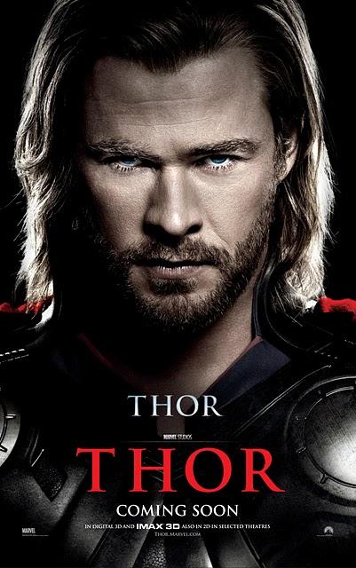 Posters de los personajes de THOR
