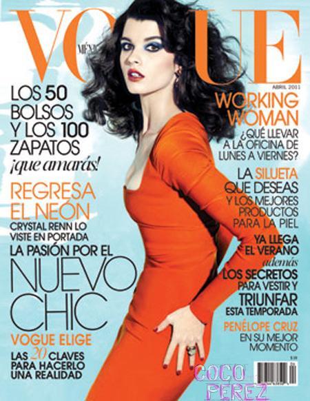 Crystal Renn en Vogue México