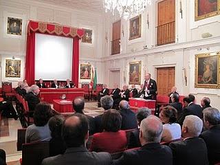 El dr Joaquín Barraquer toma posesión como académico de la RAMSE