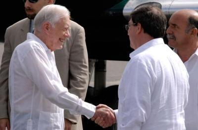 Por segunda vez, el ex Presidente James Carter en Cuba