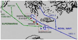 La Batalla del Cabo Matapán - 29/03/1941.