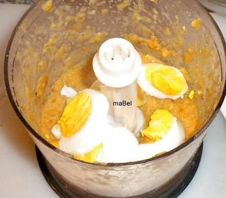 Pescado al horno con 2 huevos